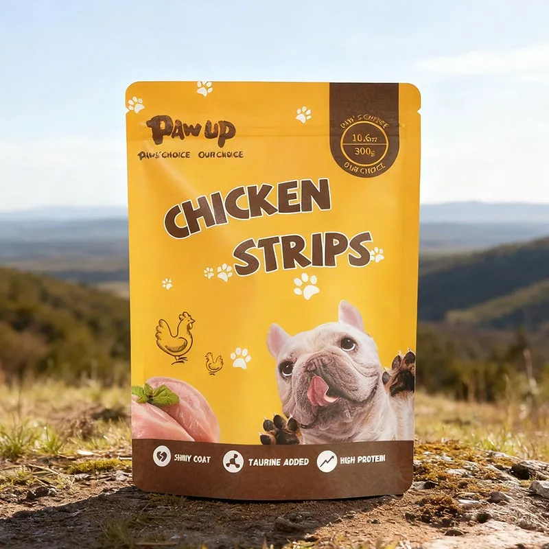 Okolju prijazne vrečke za mačjo hrano iz kraft papirja