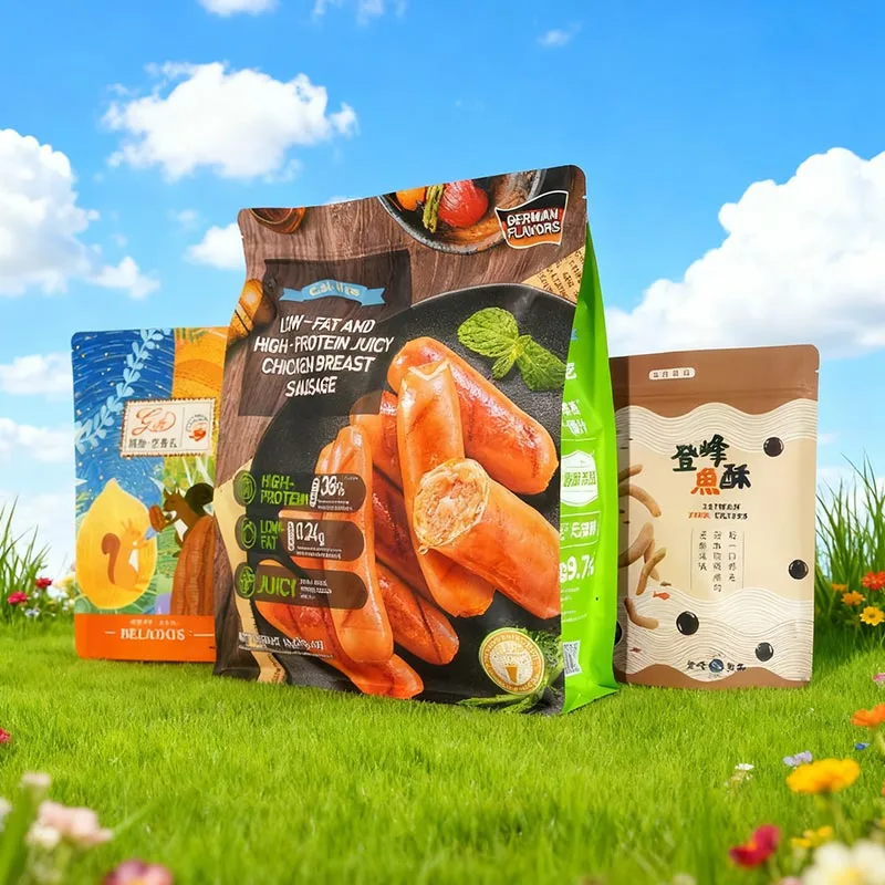 Okolju prijazne vrečke za pakiranje suhega sadja in oreščkov iz kraft papirja